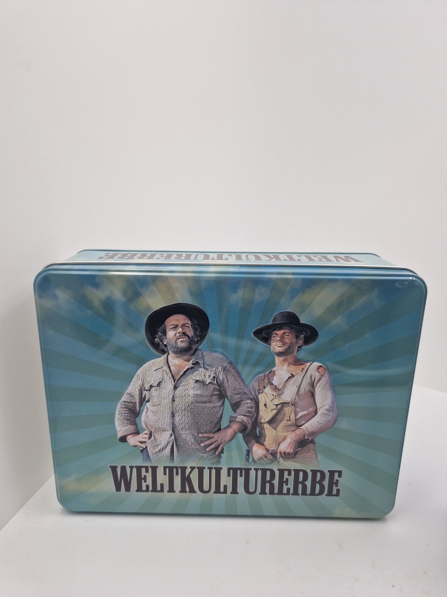 Blechdose (flach) Bud Spencer & Terence Hill. II.Wahl