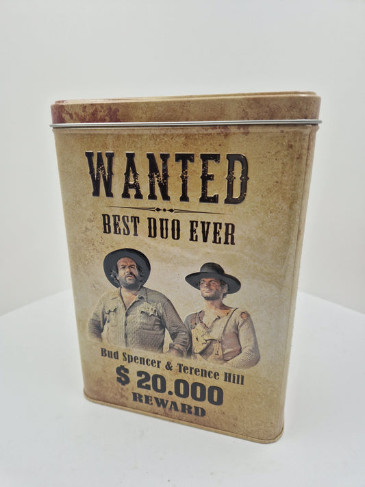 Blechdose Wanted Bud Spencer & Terence Hill