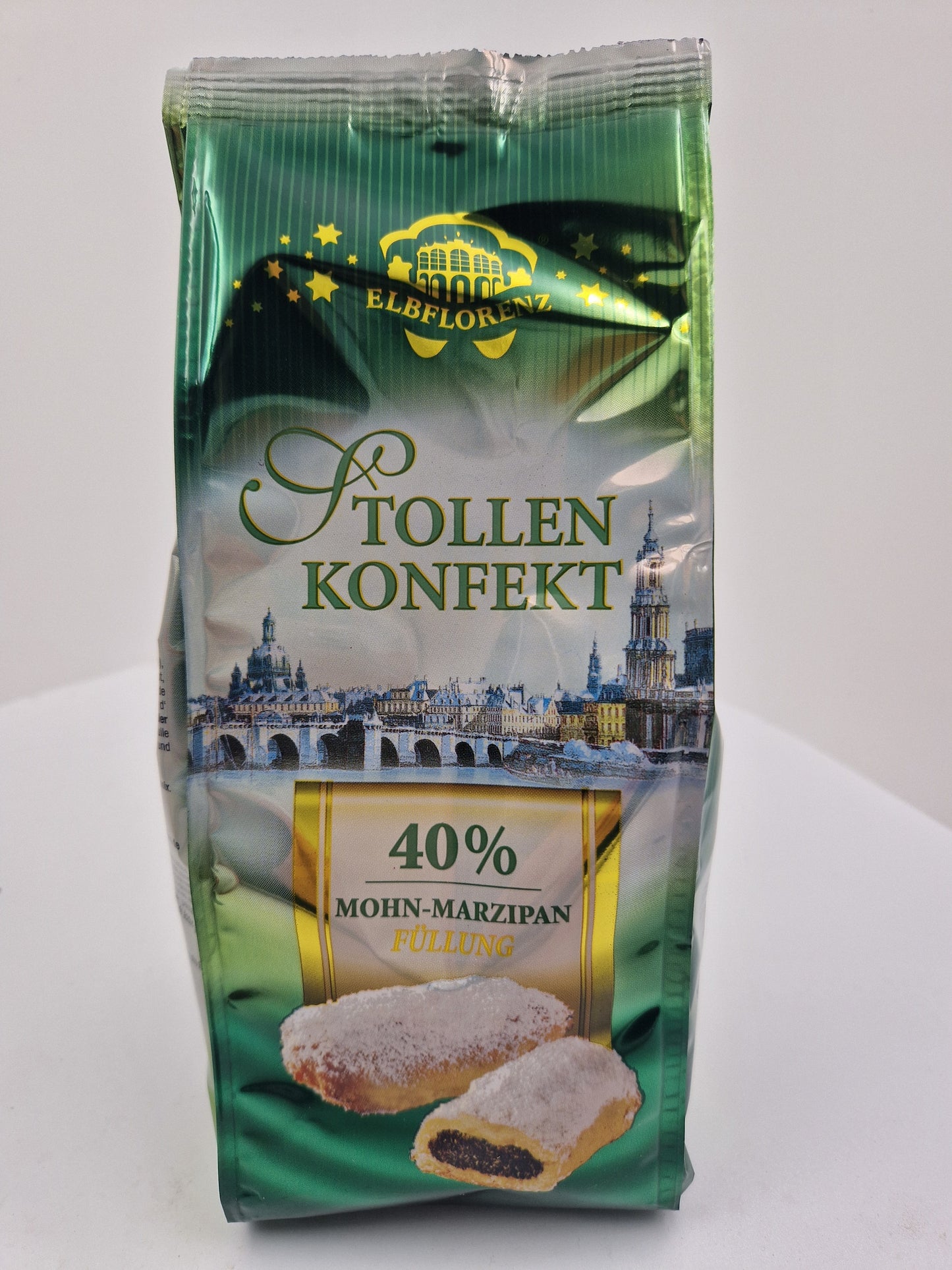 ELBFLORENZ STOLLENKONFEKT MOHN-MARZIPAN BEUTEL 350 G