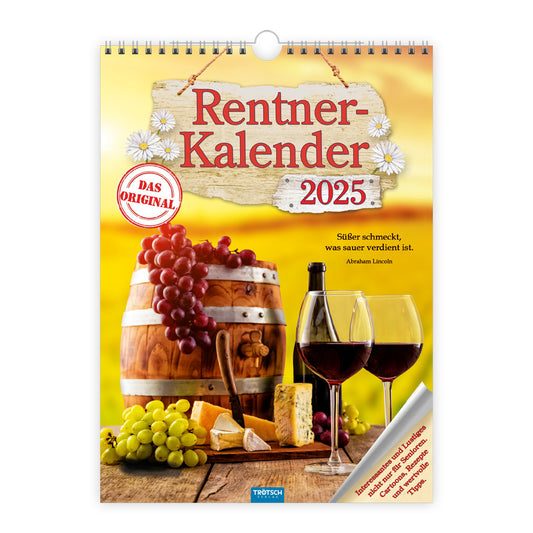 Classic - Rentner - Kalender  2025