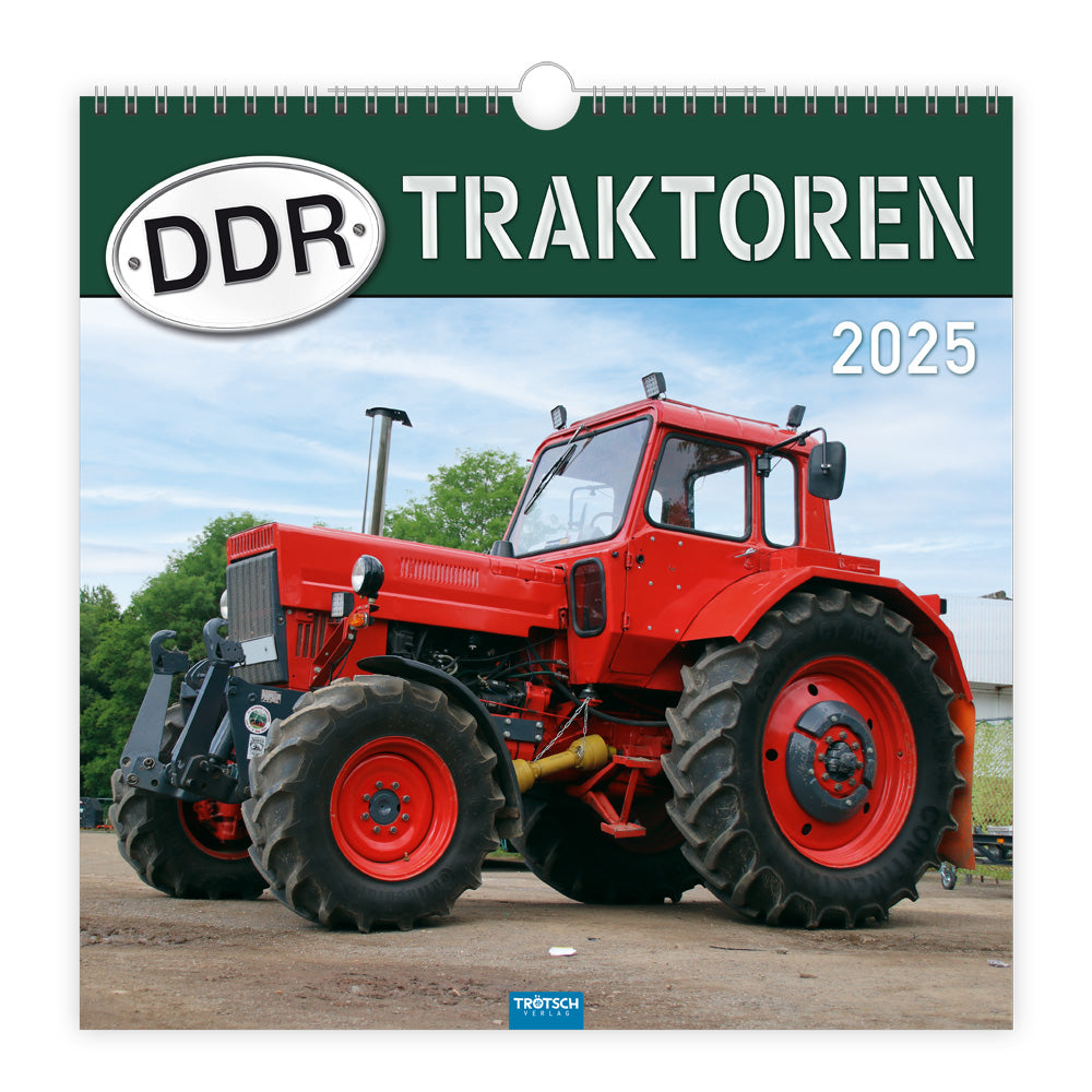 DDR - Traktoren  - Kalender  2025  - Wandkalender