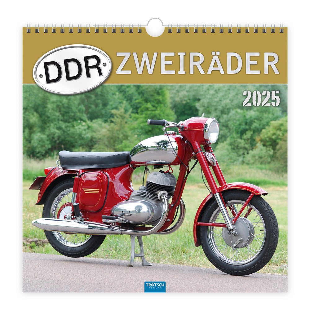 DDR - Zweirad -Kalender  2025 Wandkalender