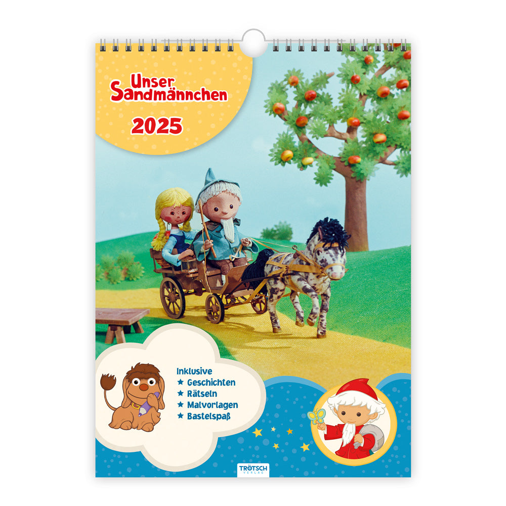 Classic  - Kalender - Unser Sandmännchen - Wandkalender! 2025