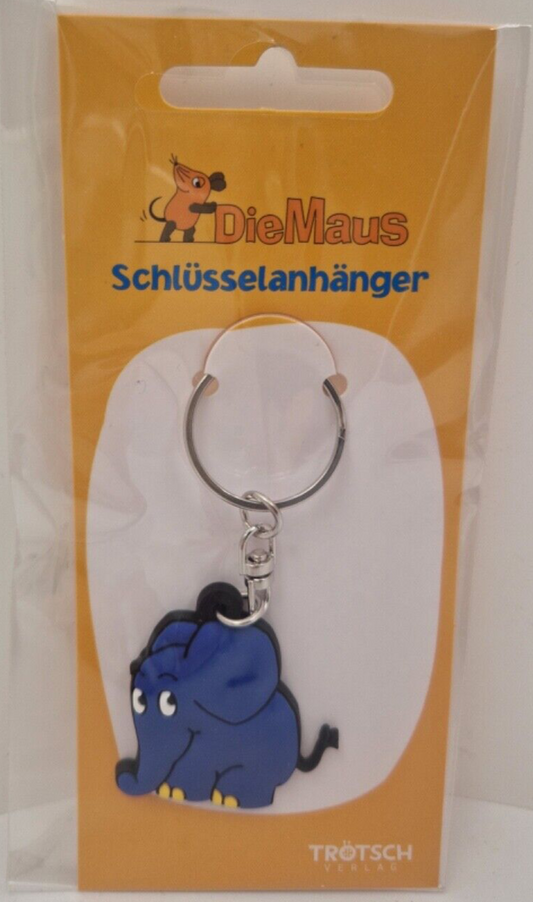 3D Schlüsselanhänger  "Die Maus" - der Elefant