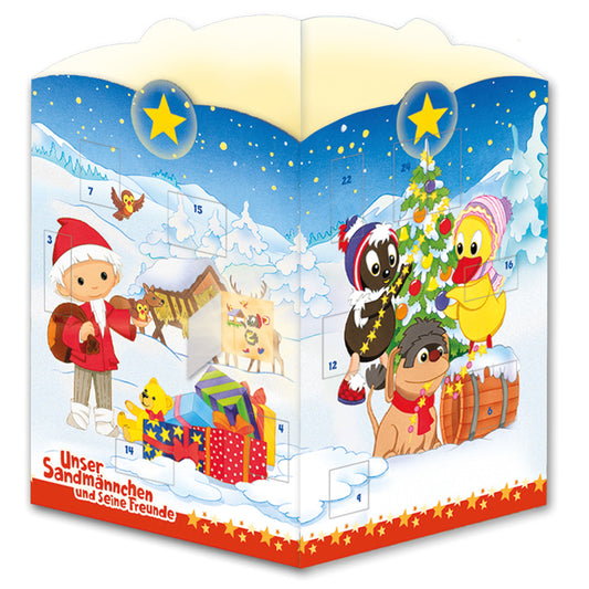 Unser Sandmännchen - Windlicht-Adventskalender - zauberhafte Geschenkidee