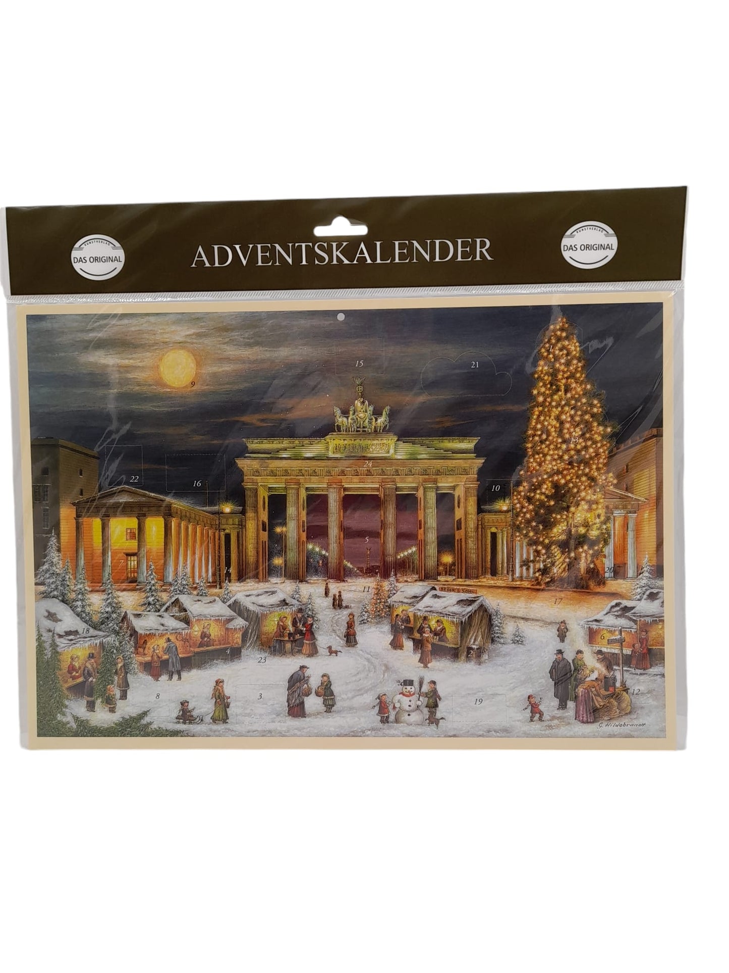 Bilder - Adventskalender "Brandenburger Tor Berlin"