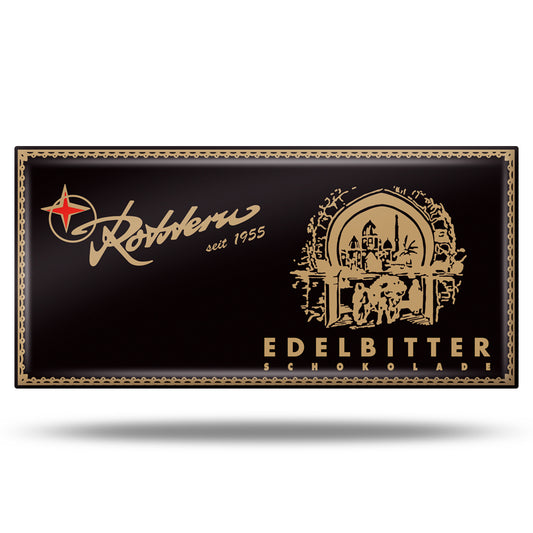 Rotstern Edelbitter Schokolade - 100g