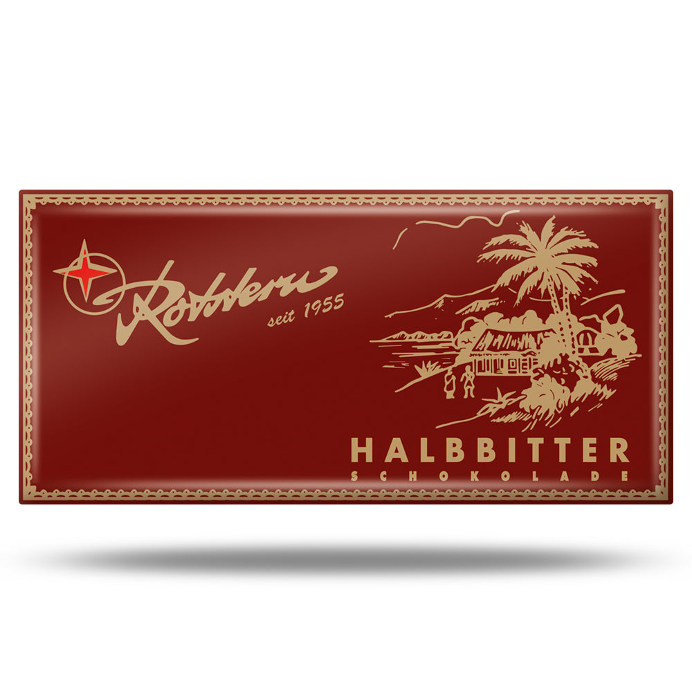 Rotstern - Schokolade Halbbitter - 100g