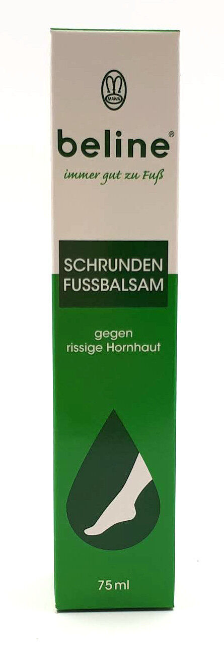 1x BELINE Schrunden Fußbalsam 75ml