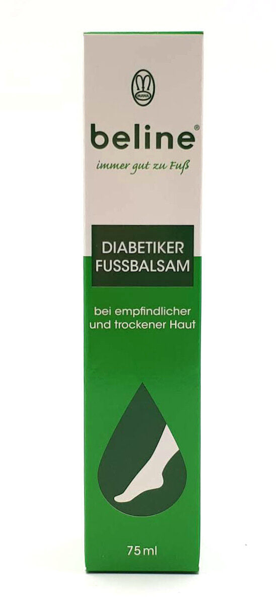 1x BELINE Diabetiker Fußbalsam 75ml