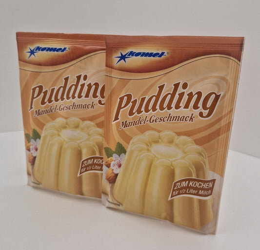 2x komet - Pudding - Mandel - Geschmack