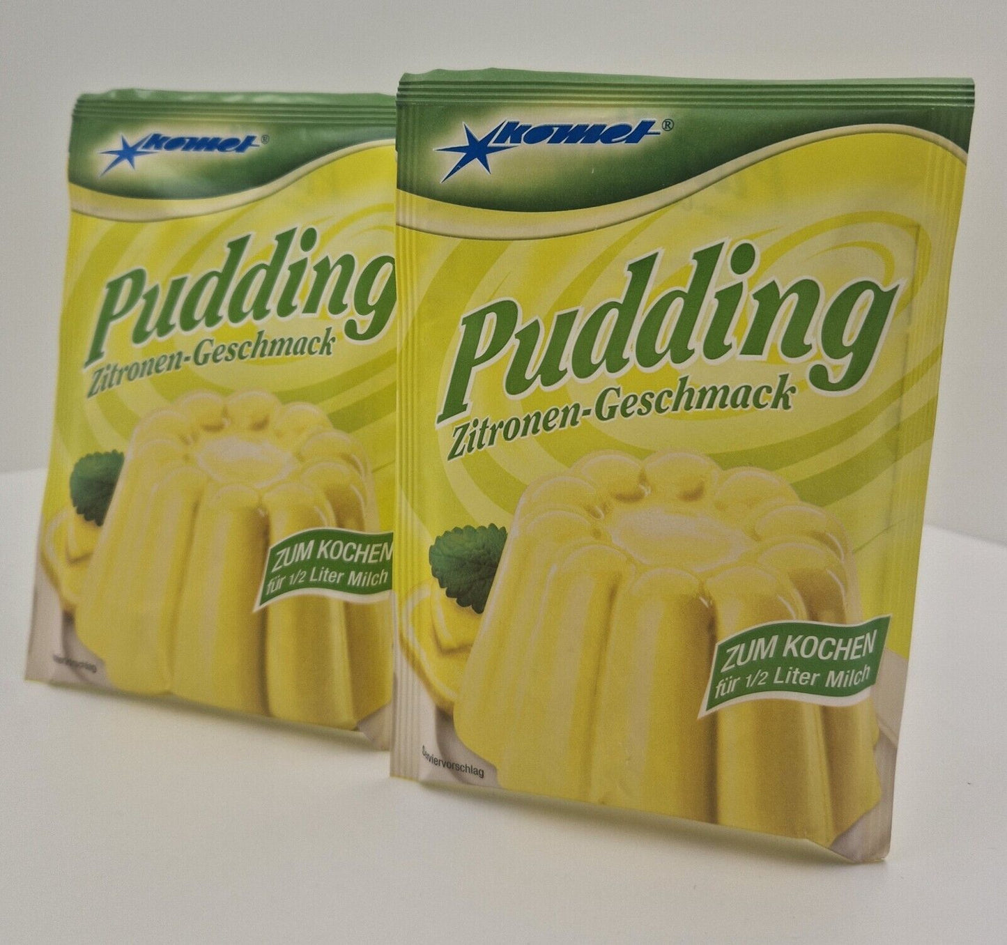 2x komet - Pudding - Zitronen - Geschmack